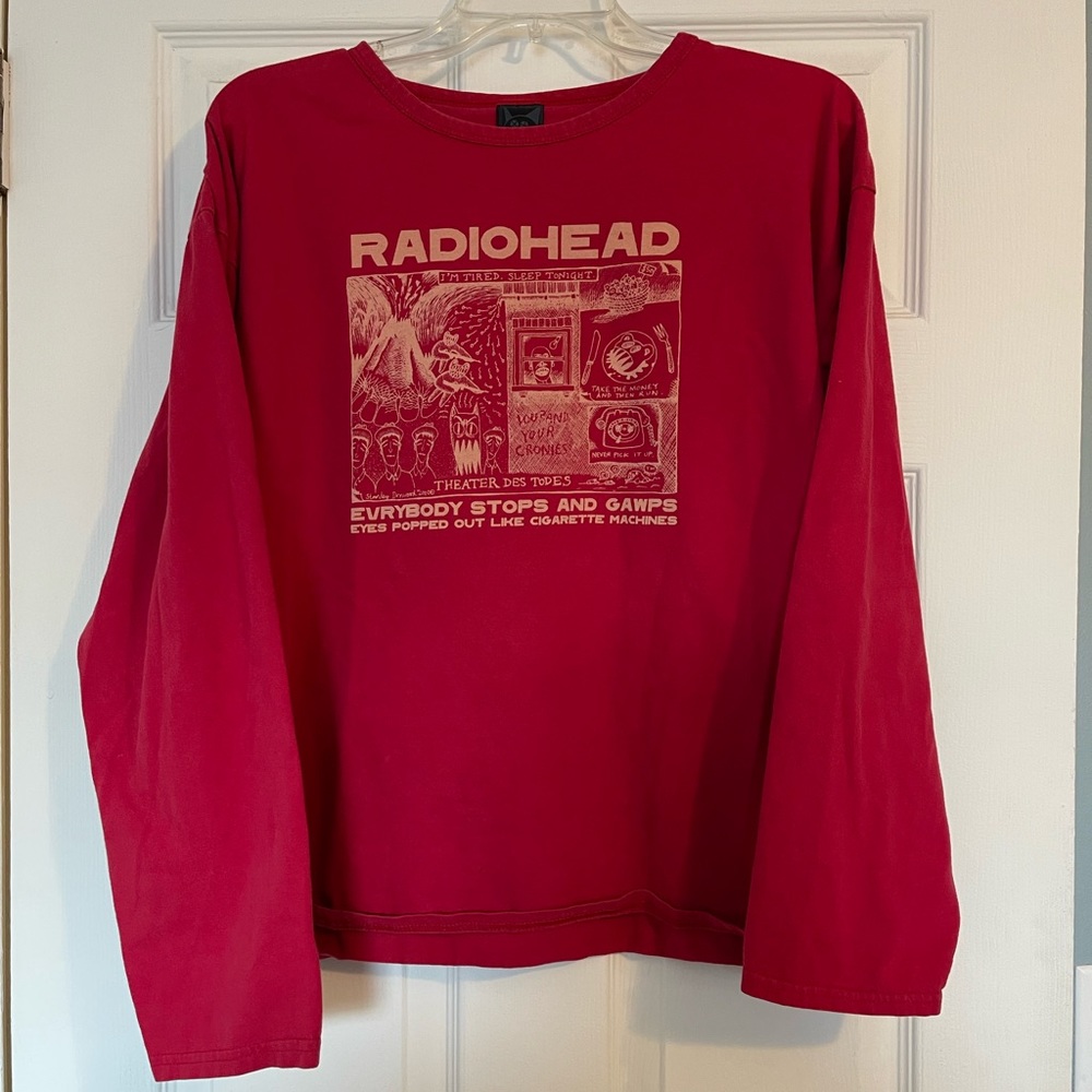 Vintage Radiohead Long-Sleeved T-shirt